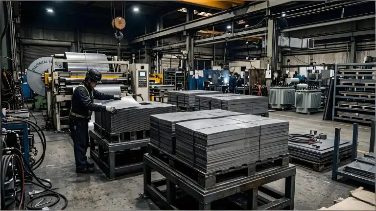 Láminas para transformadores de distribución